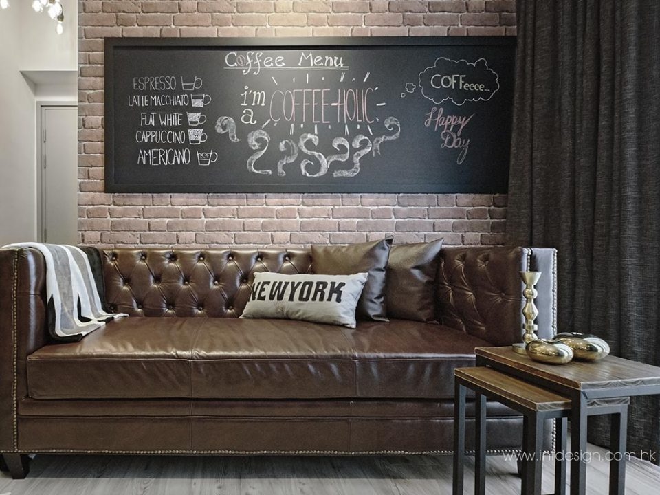 Black Board Interior Design on Double Cove Starview Prime's Living Room Wall